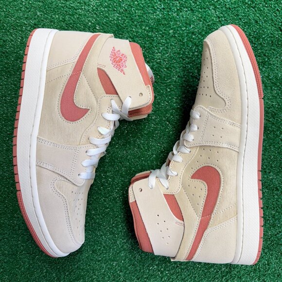 Nike Jordan 1 High Zoom Air CMFT 2 Terra Burnt Sunrise Mens DV1307-102 NEW Sz 10 - Picture 4 of 4